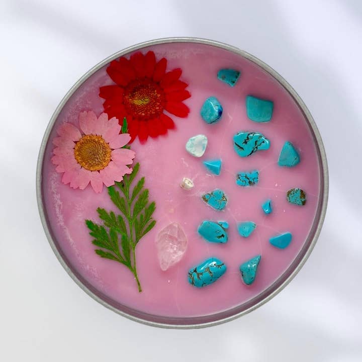 Vela de flor de guayaba y fresa para venta al por mayor de Fleetwood Candle Co.