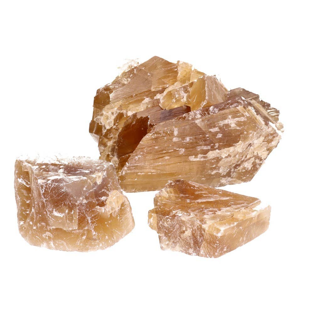 Vives de la Cortada S.L - Venta al por mayor Piedras/cristales espirituales - Calcita Dorada en Bruto Color Miel0