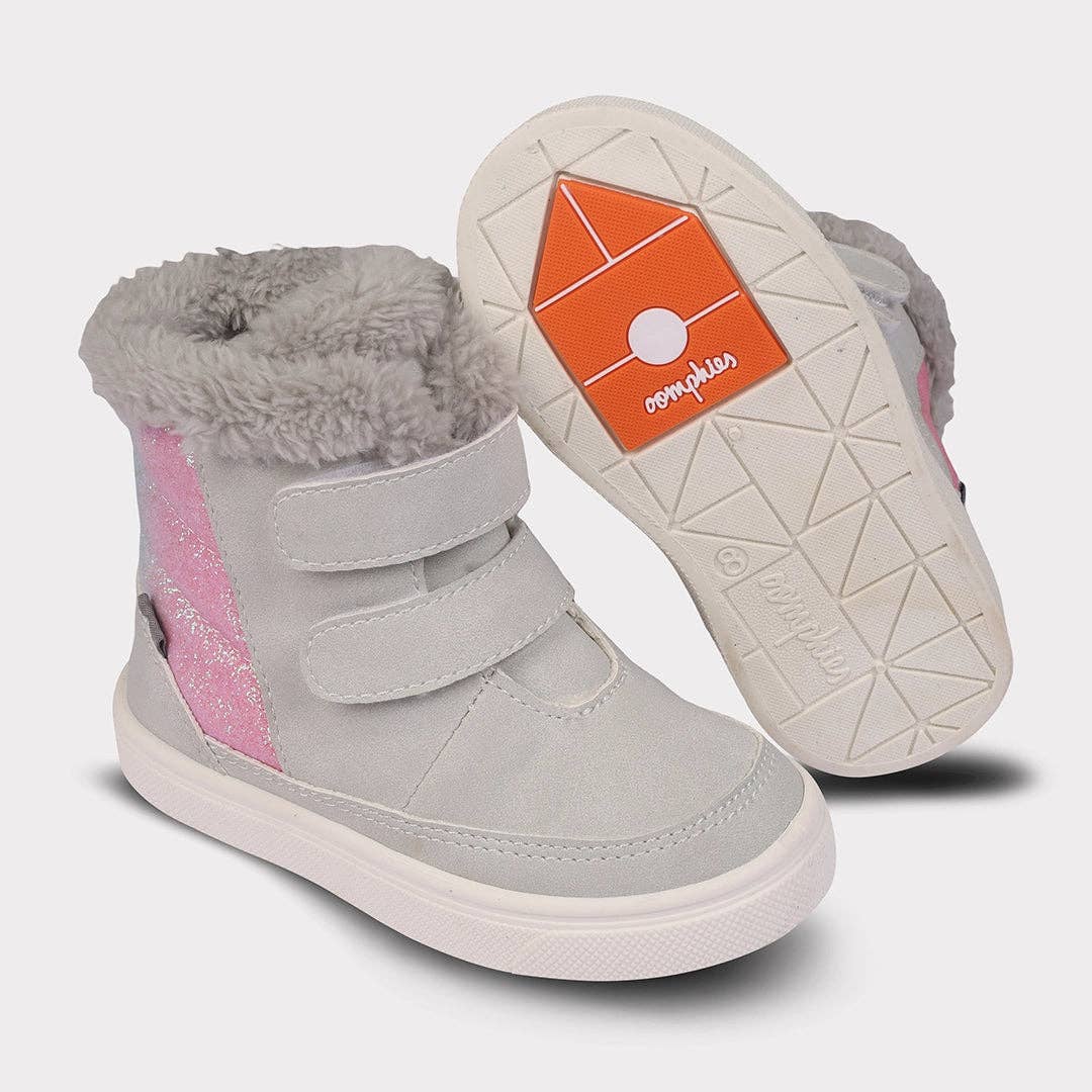 Oomphies – Botinhas - Crianças por atacado – Bota Charlie Girls com Fecho de Velcro9