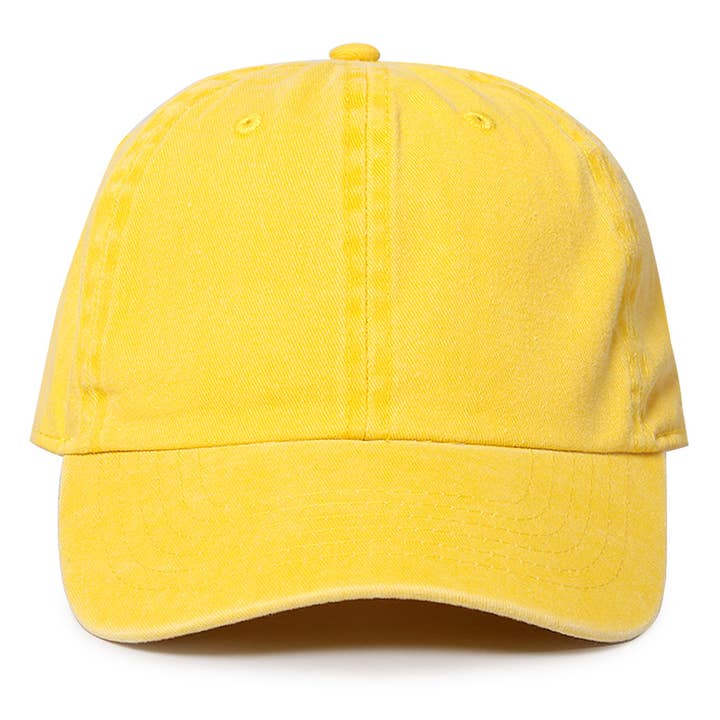 Fashion City - Wholesale Baseball Cap - Unisex - Pigment Dyed Cotton Baseball Dad Cap12