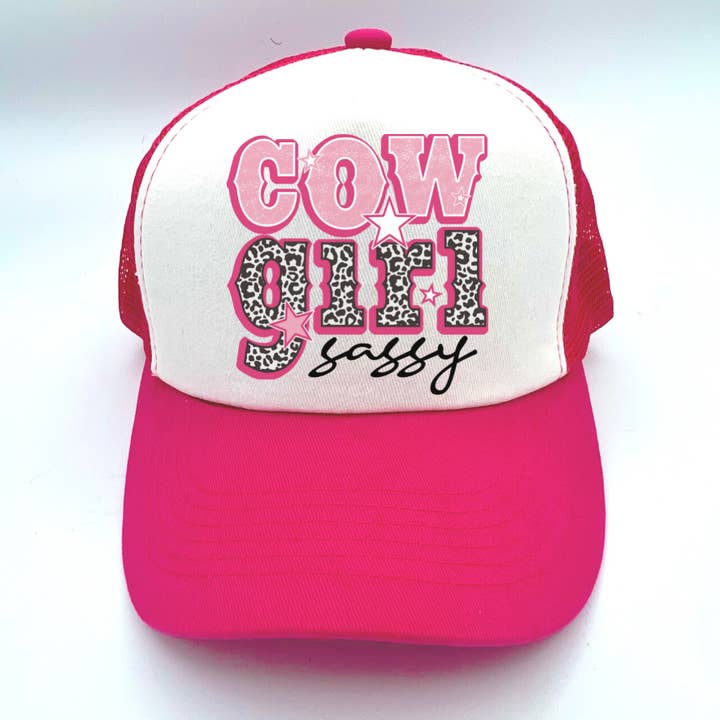 Cowgirl freche Trucker-Mütze für den Großhandel von Wild & Untamed Designs