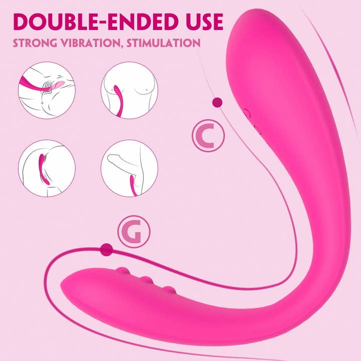 Seductive Boudoir - Wholesale Sex Toy - Clare-RCT Wearable Adult Toy Dual Vibrator