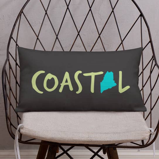 Coastal Maine™ Beach Accent Pillow for wholesale by Coastal & Midwest State of Mind