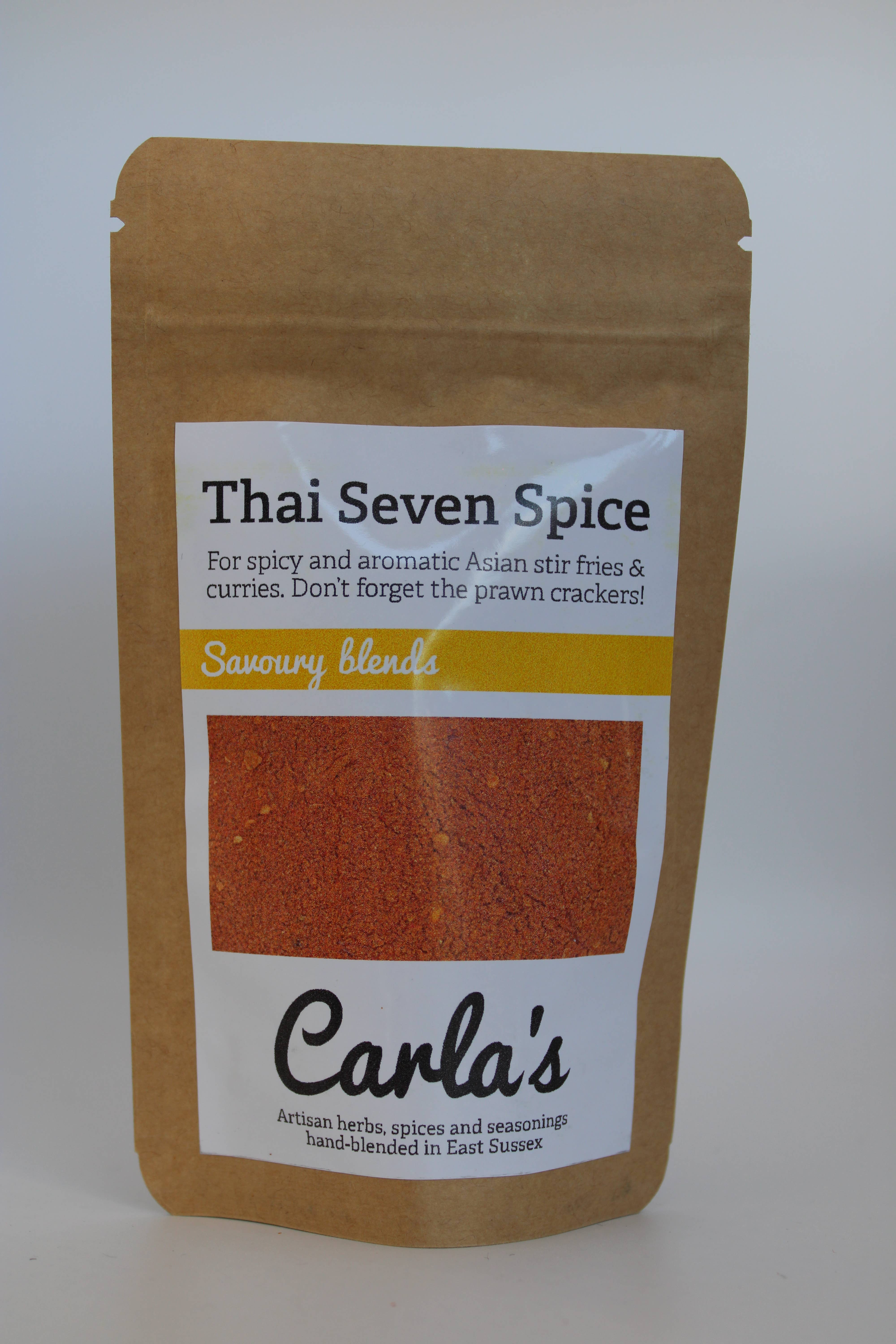 Carla's Foods Ltd - Venta al por mayor Mezclas de especias - Carla's Thai Seven Spice Blend 35g0
