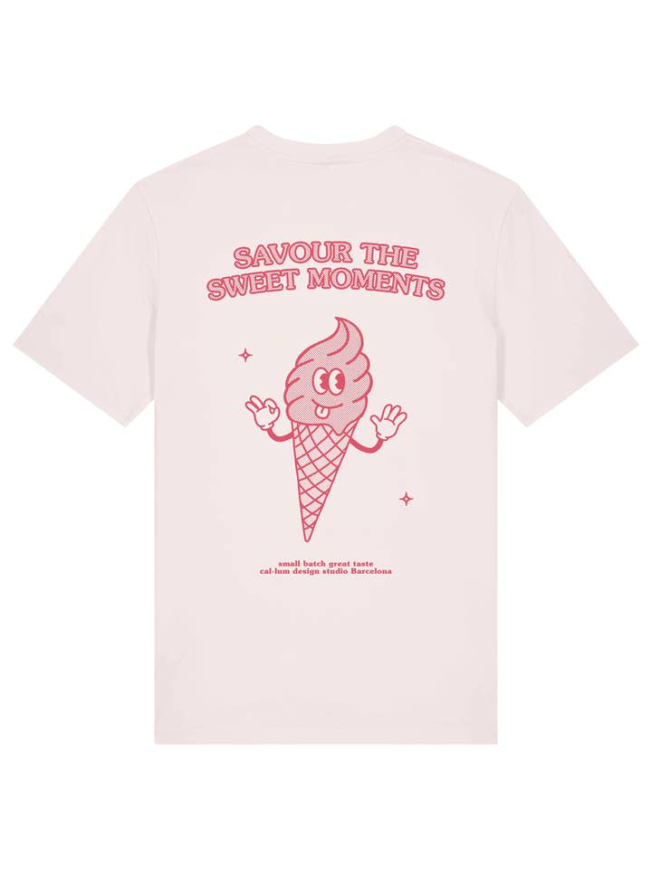 Sweet Moments Organic Unisex T-Shirt for wholesale by cal·lum design studio