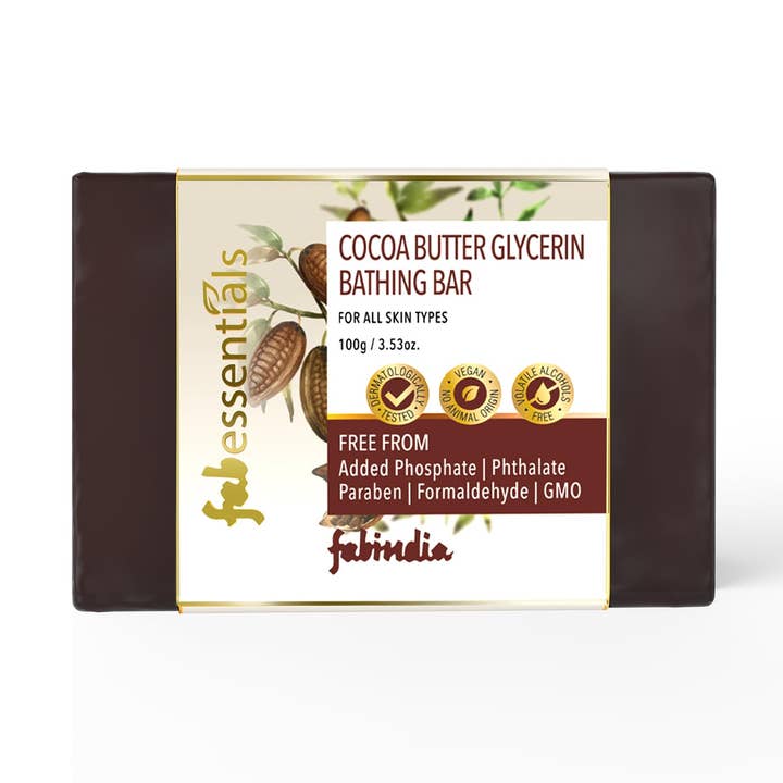 FABE Bathing Bar Cocoa Butter 100gm for wholesale by FabEssentials