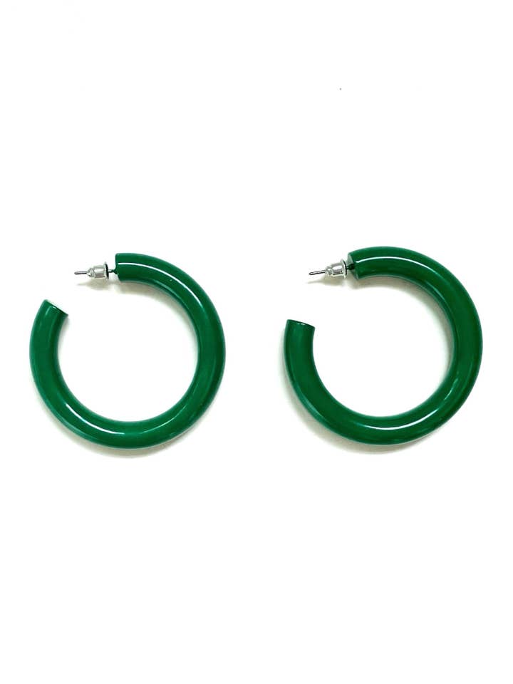 THE EMERALD HOOP for wholesale by Modafleur