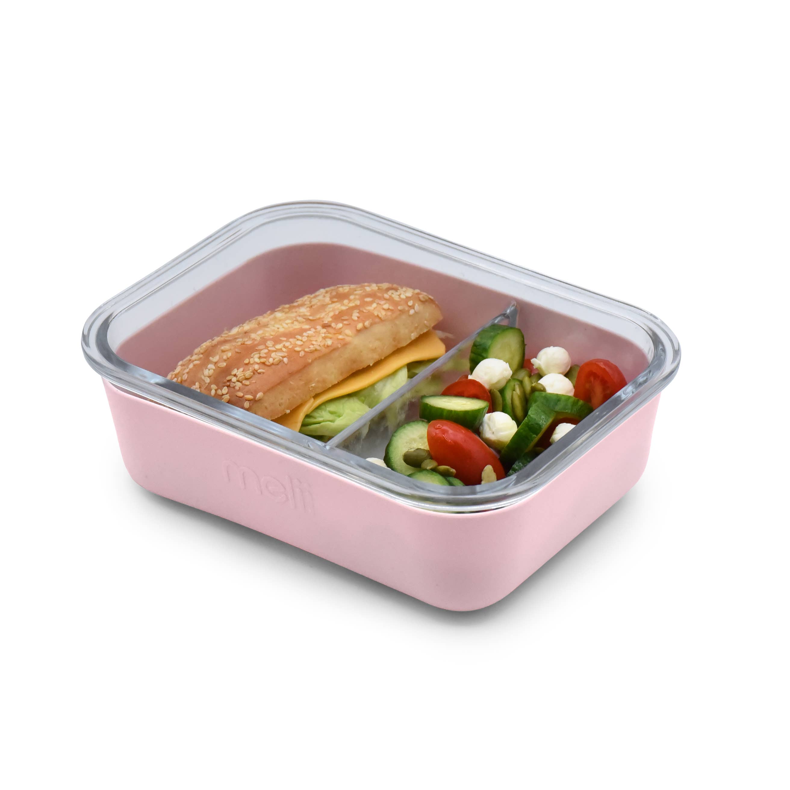 melii - Wholesale Lunch Bag/Box - Kids - Glass Bento Box with Silicone Sleeve5