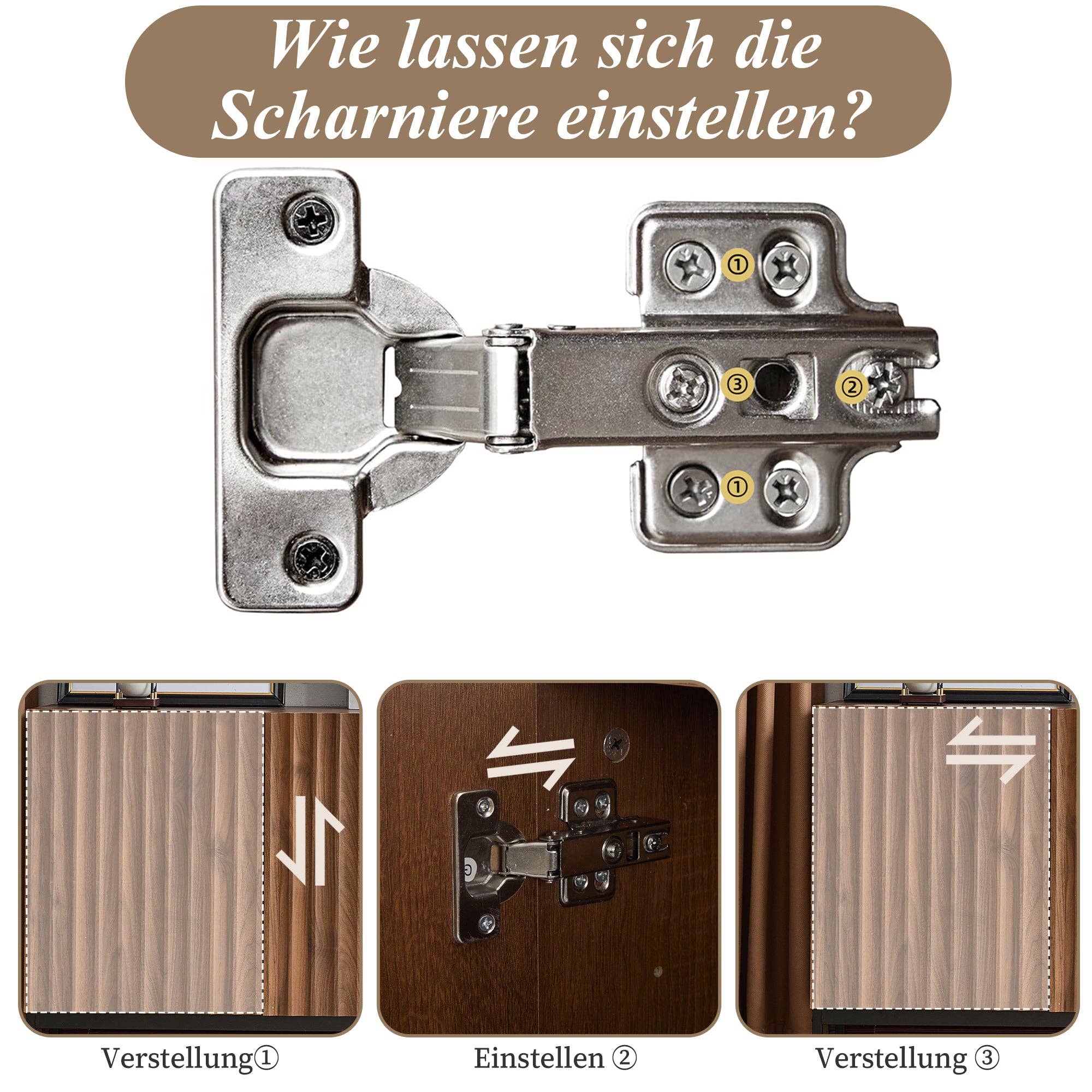 Urban Meuble – wholesale Skänk – Buffé i mörk ådrad vintage ek-effekt med vågig 3D-yta 150x40x80cm GHOTS15