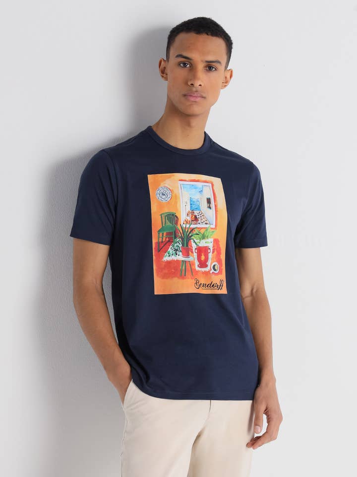 BENDORFF - Graphic Chest Gallery Short Sleeve T-Shirt for wholesale by PAUSANT SHOP ONLINE