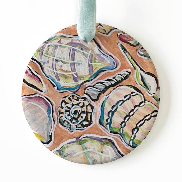 Snäckskal Keramikprydnad för wholesale av 7th & Palm