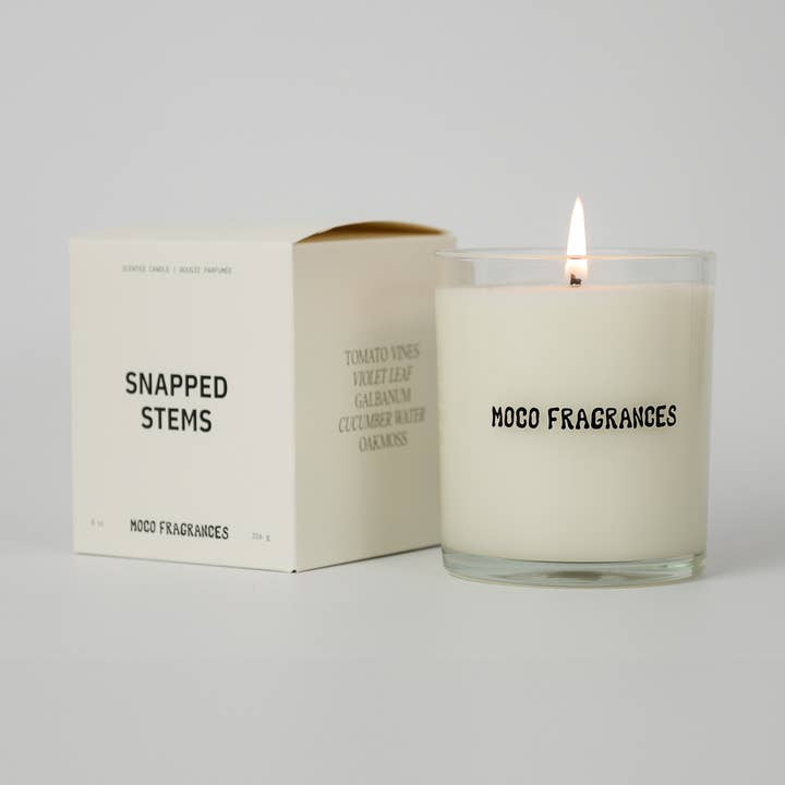 MOCO Fragrances - Wholesale Jar/Filled Candle - Snapped Stems - Classic Candle (Seasonal)1