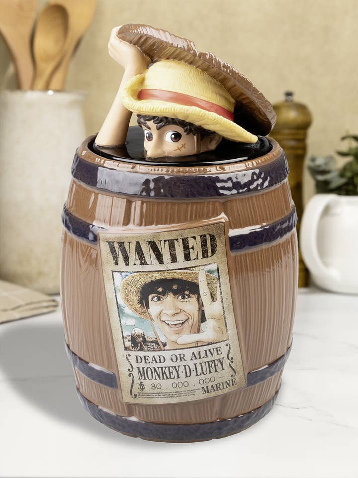 One Piece Cookie Jar Wanted Monkey D. Luffy Barrel for wholesale by Close Up GmbH