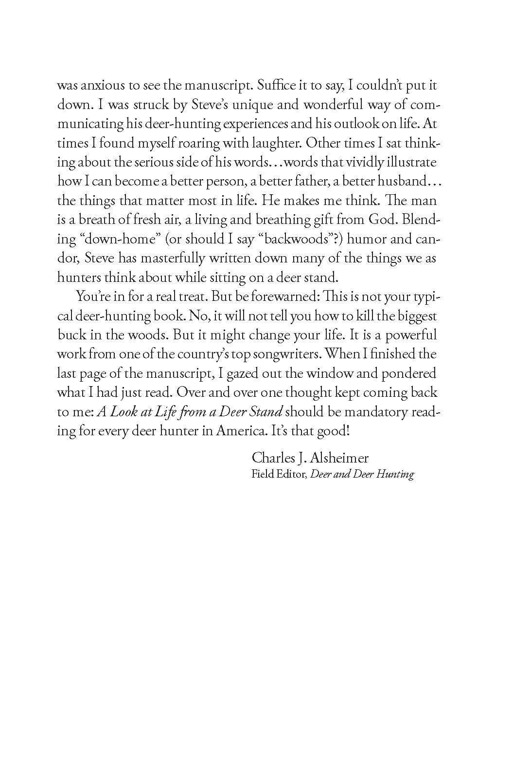 Harvest House Publishers Gift & Specialty Books - Wholesale Nature & Outdoors - A Look at Life from a Deer Stand (Milano Softone)6