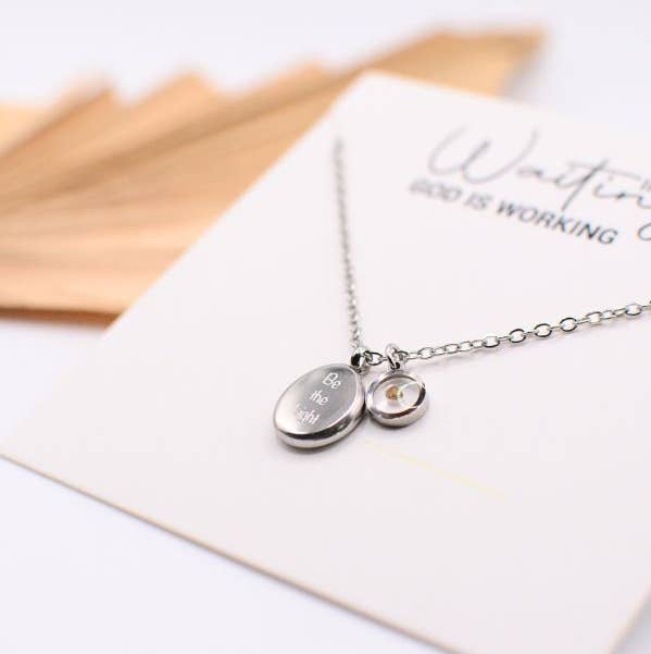 Two and Crew - Faith Based Jewelry & Gifts - Wholesale Pendant/Charm Necklace - Mustard Seed Faith Necklace, Be the Light Christian Jewelry7