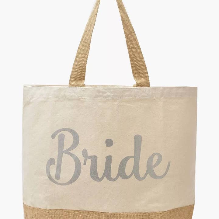 Avnit - Wholesale Tote Bag - Unisex - Free Customization EcoBlend Jute Cotton Tote