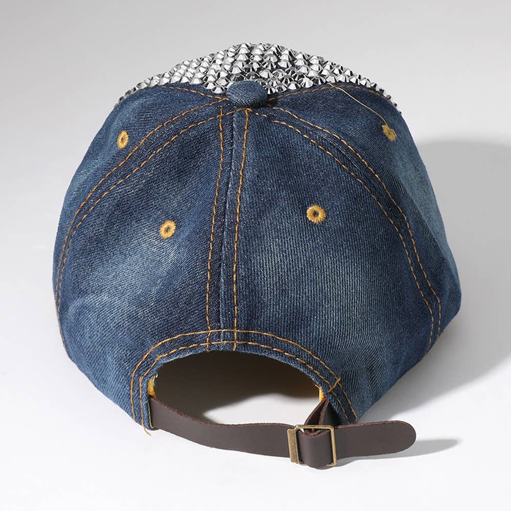 Sensibling Corp. – wholesale Baseball cap – Women's – Bling Studded Glam Baseball Cap6