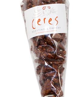 Cornet de pacanes glacé à la cannelle, 8 oz pour la vente par Ceres Roasting Company