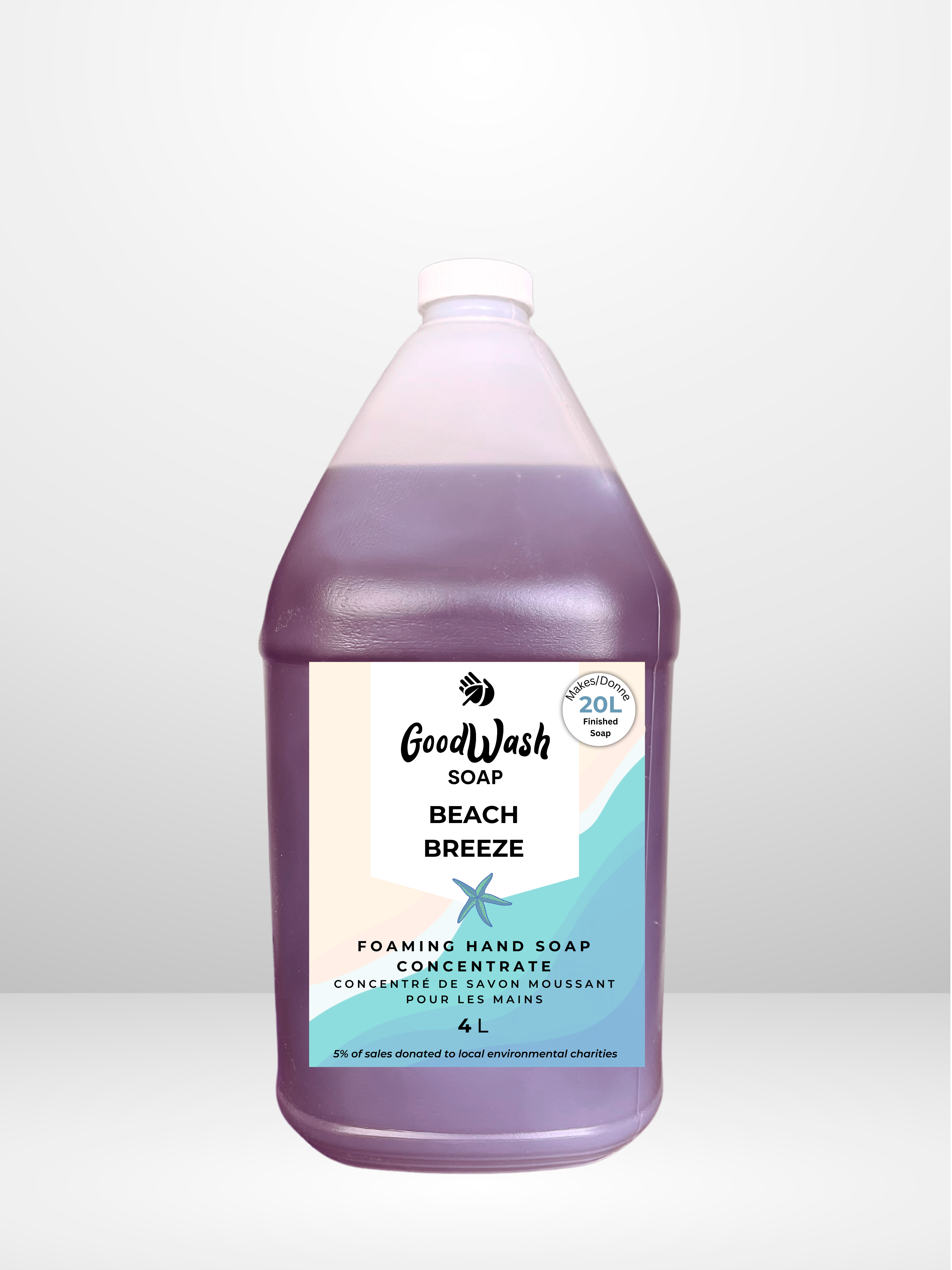 Goodwash Soap - Wholesale Hand Soap/Wash - Foaming Hand Soap Refill Bulk 4L0