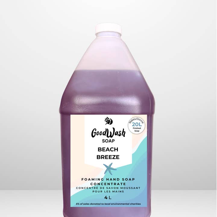 Goodwash Soap - Wholesale Hand Soap/Wash - Foaming Hand Soap Refill Bulk 4L