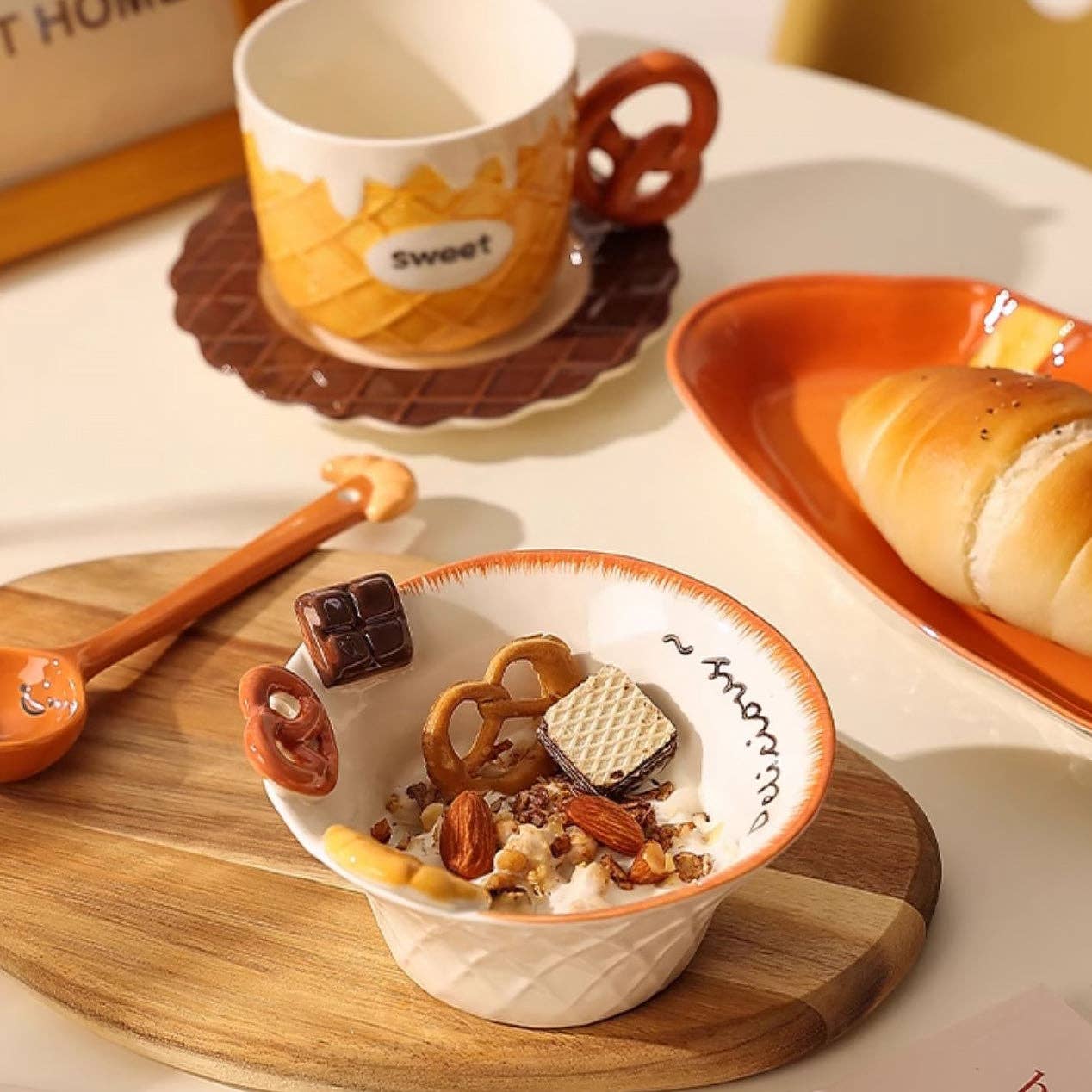 MinoCraft - Wholesale Dinnerware Set - Ceramic breakfast dishes12