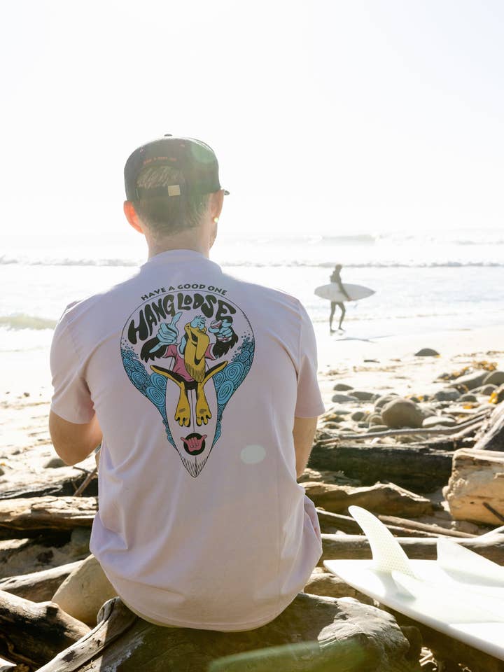 Pelikan Organic PIMA Tee for wholesale by Hang Loose