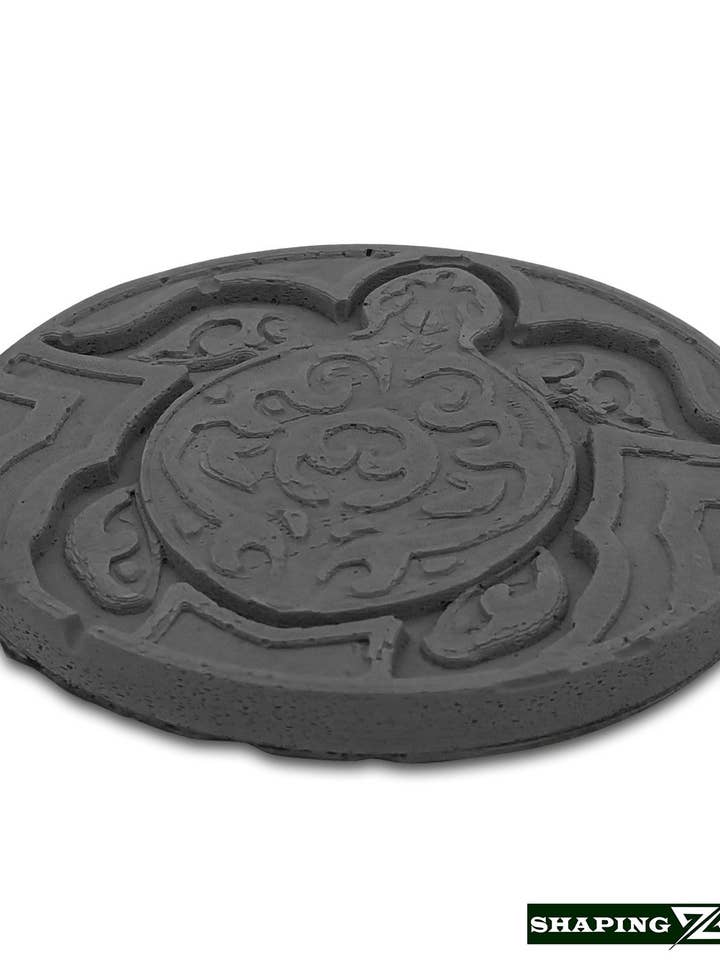 Sea Turtle Coasters - Round Concrete Coasters - Cork Backed Coasters for wholesale by Shaping Ideas