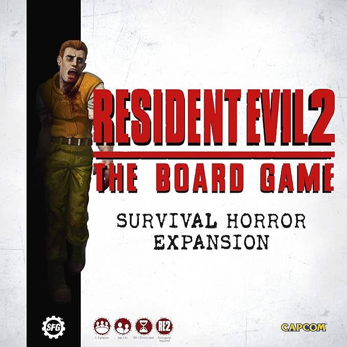 QMDirect - Wholesale Board Game - Resident Evil 2: The Board Game - Survival Horror Expansion