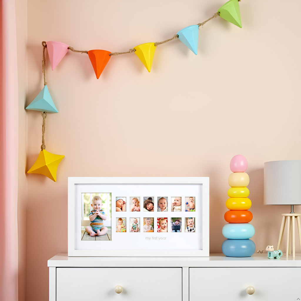 Pearhead - Vente Cadre photo - Enfant et bébé - Photo Moments Première Année Cadre souvenir9