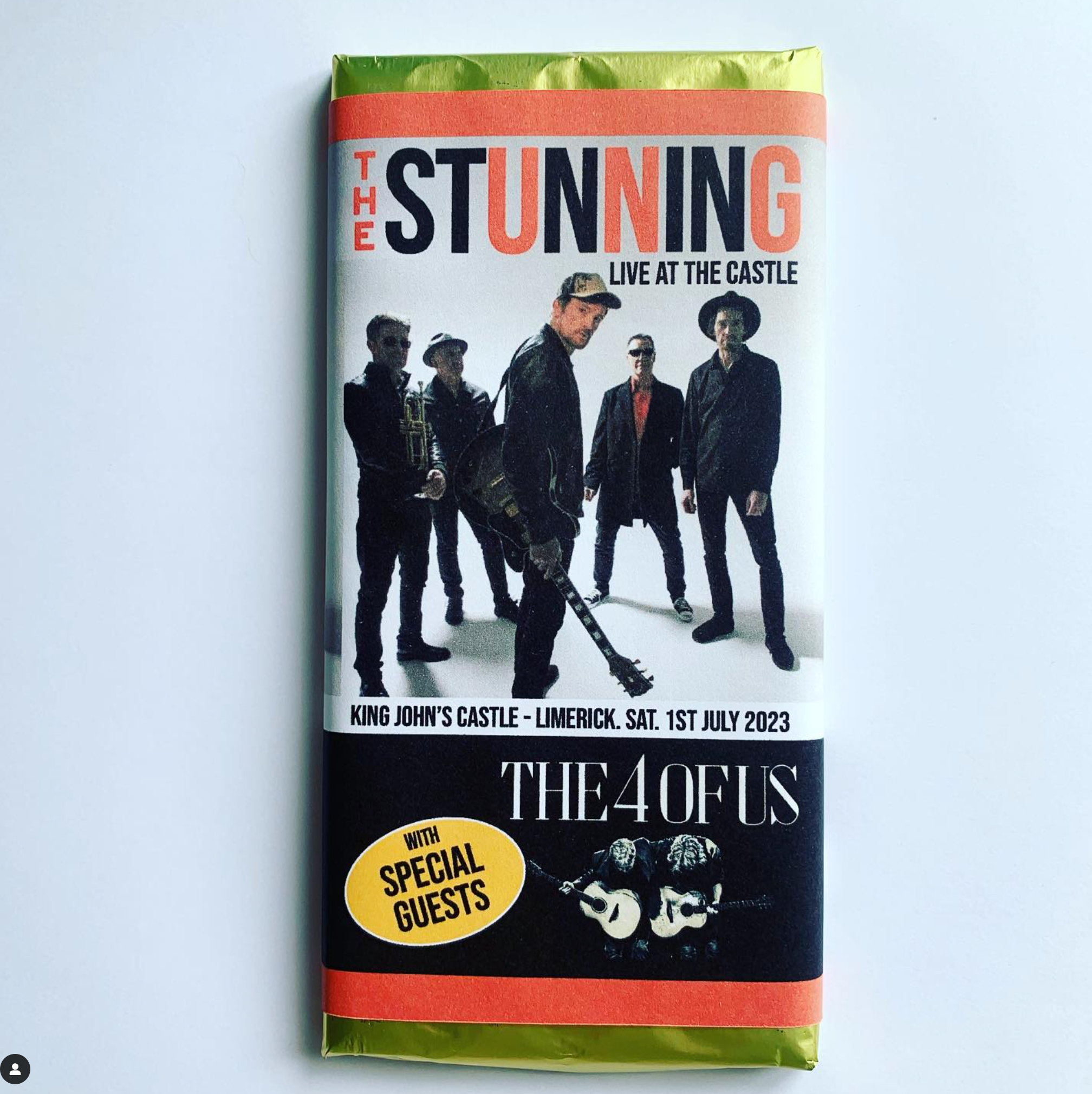 Sweet Living Kilkenny – wholesale Chocolate bar – CUSTOM Design 80g Bars -100 minimum (Avail Jan15th-Aug 15th)13