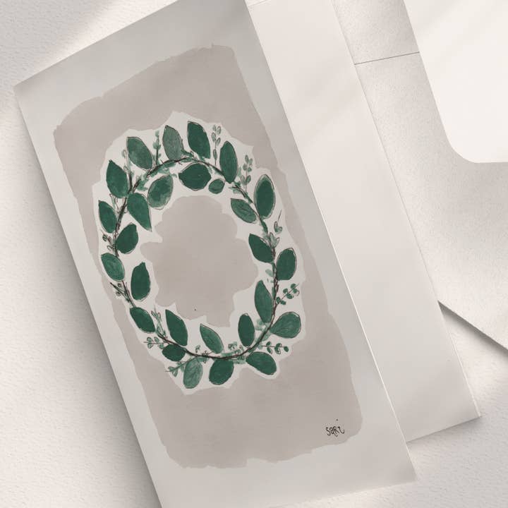 Eucalyptus krans for engroshandel hos Sari's ArtWork