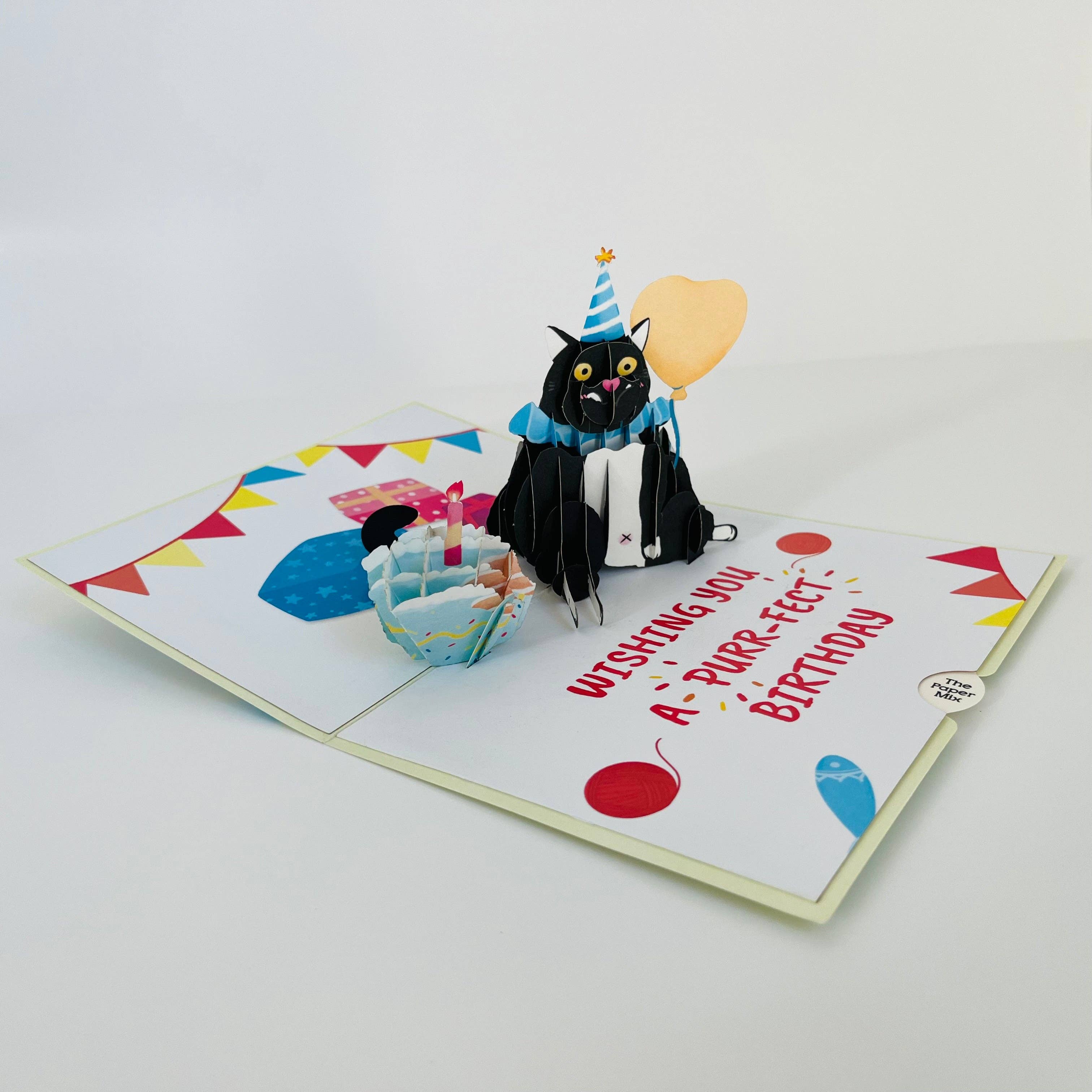 The Paper Mix - Wholesale Birthday Card - Birthday Sweet POP UP GREETING CARD, 3D Pop Up Card2