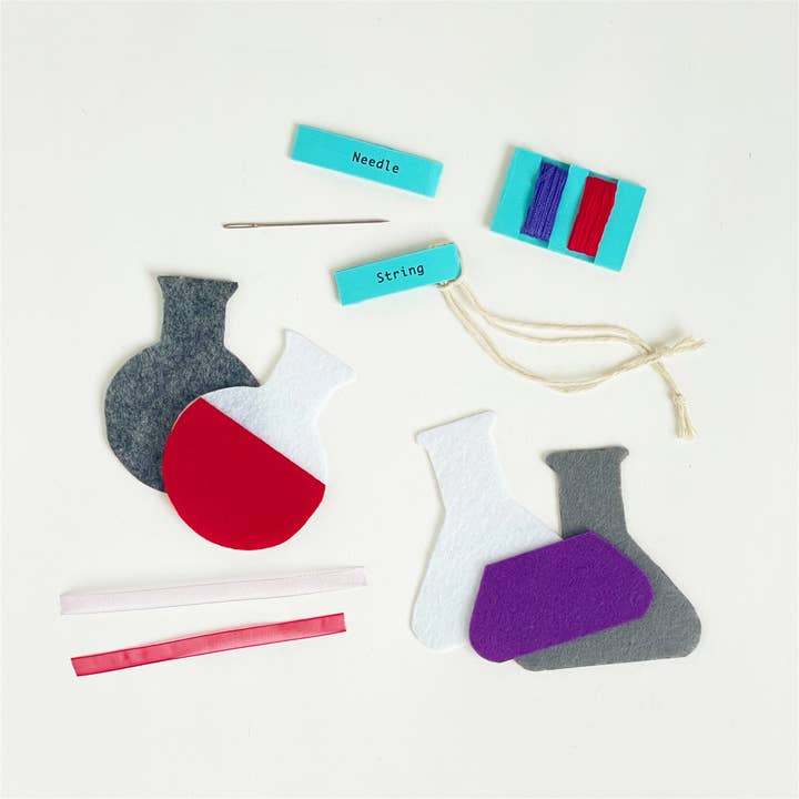 DIY Flask Sewing Kit | Science Craft Activity Kit for wholesale by The Chemist Tree