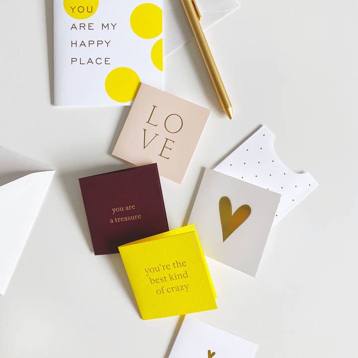 Smitten on Paper - Wholesale Love Card - Love Mini Enclosure1