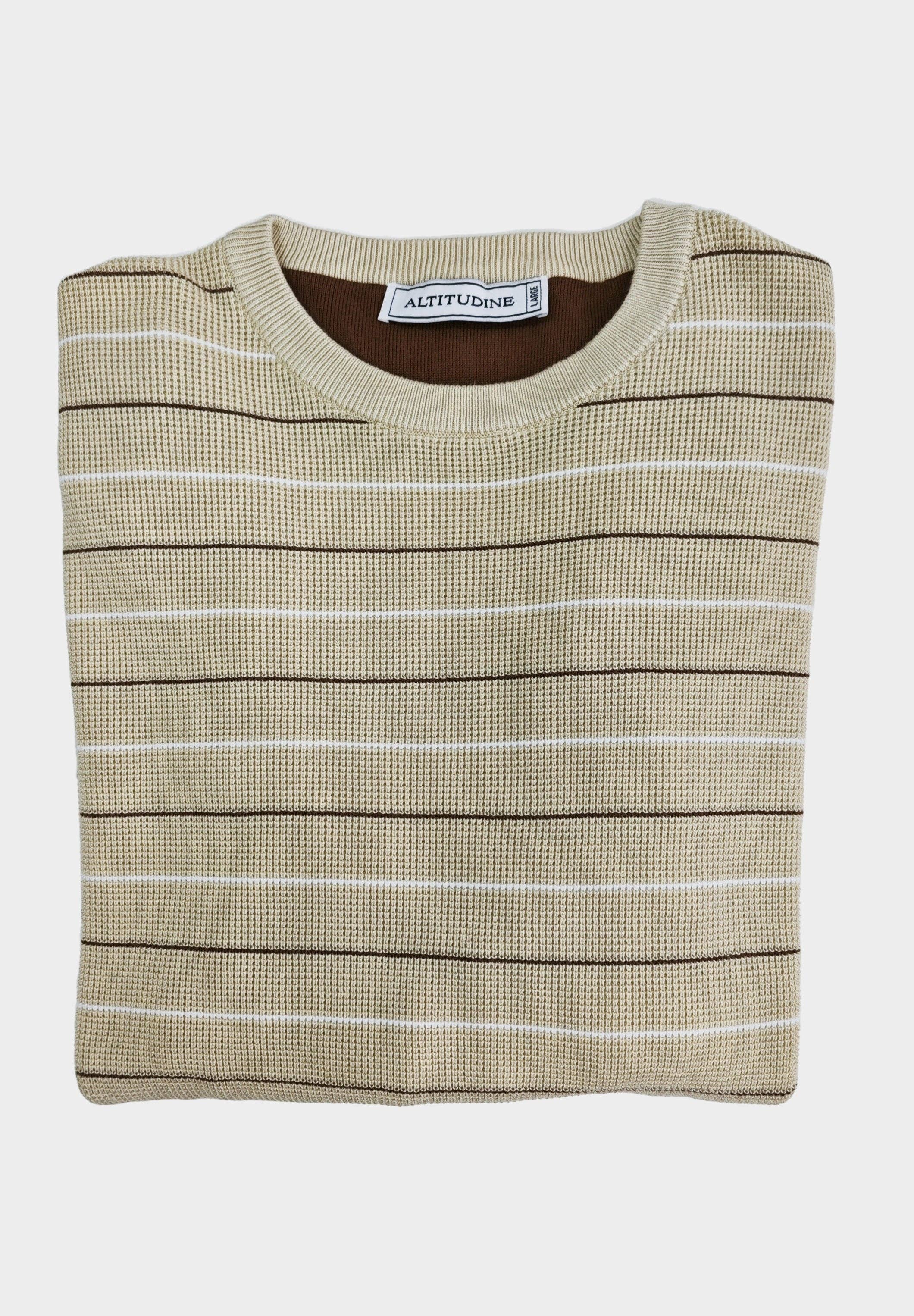 Altitudine – Großhandel Sweatshirt – Herren – MA807 gestreifter Herrenpullover1