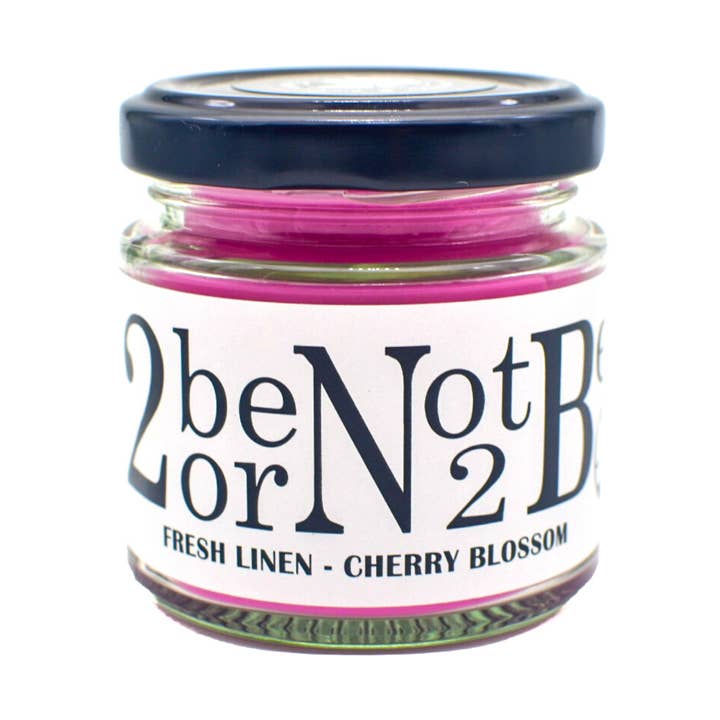 Velas aromáticas de lino fresco, algodón limpio y flor de cerezo para venta al por mayor de Candle Quotes Studio