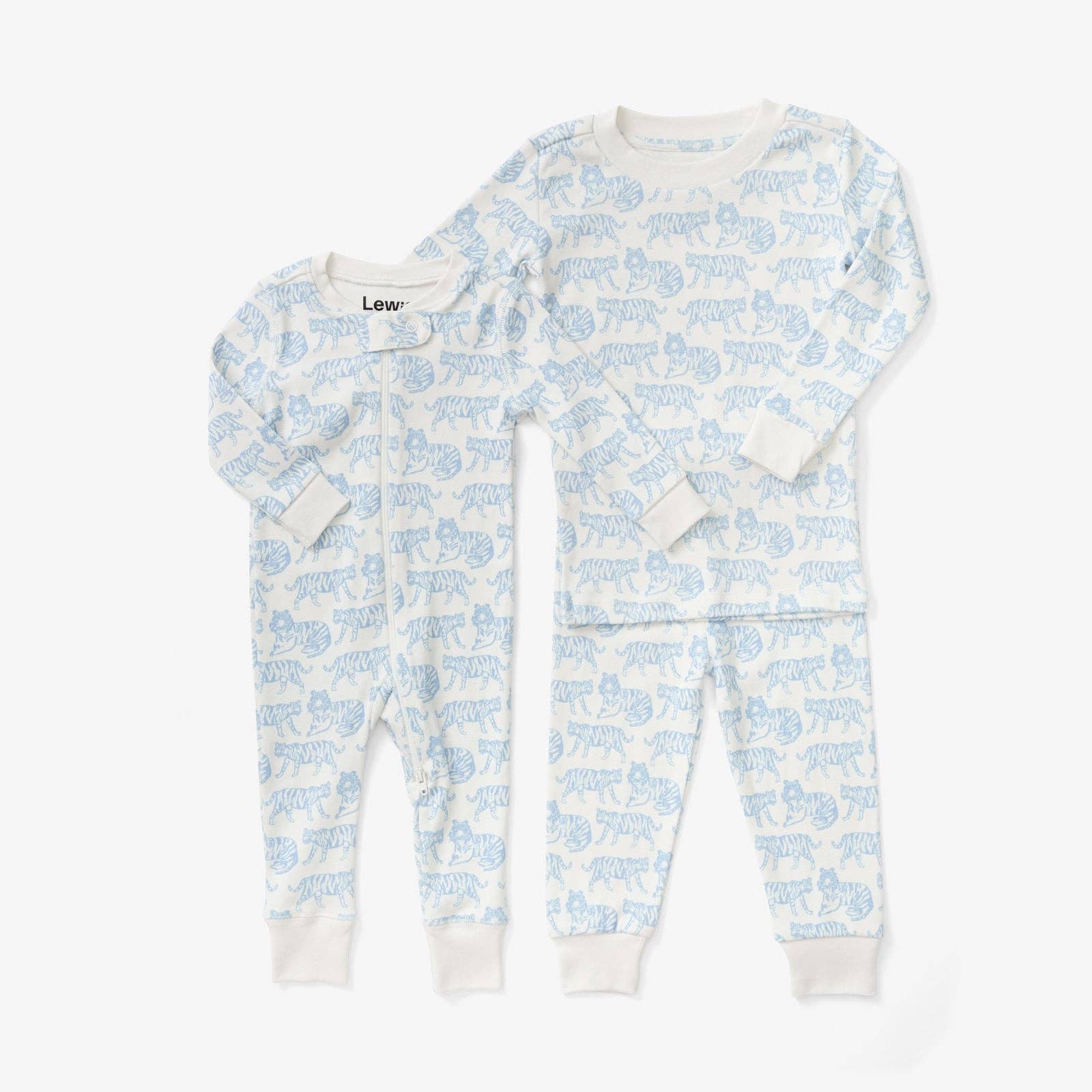 Lewis - Wholesale Sleepsuit - Baby - Zip Sleeper - Tiger | Sky1