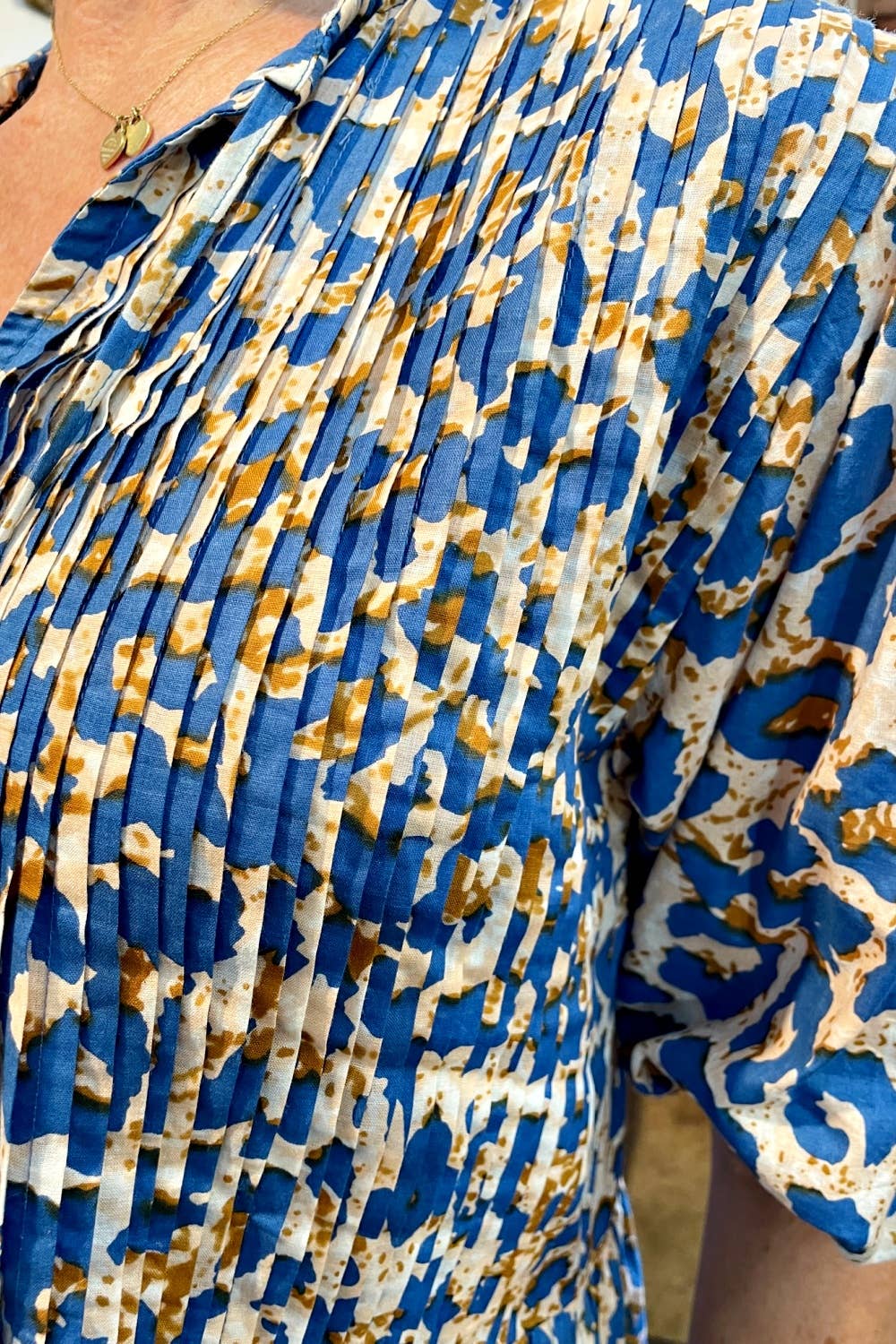 Roselle - Wholesale Dress – Women's - ROSELLE HALCYON DRESS BLUE LEO5