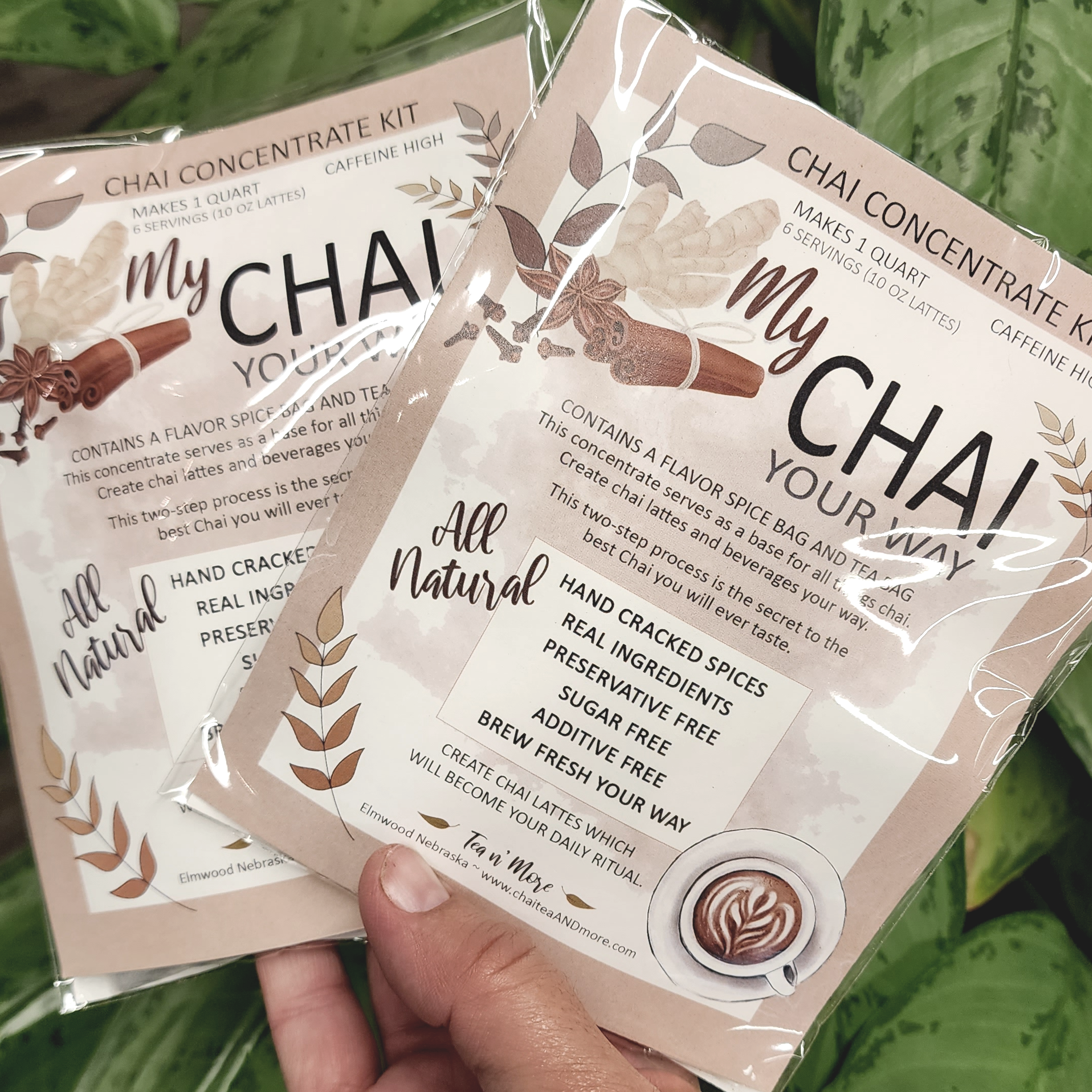 Tea n' More - Wholesale DIY Drink Kit - My Chai Your Way Concentrate Kit3