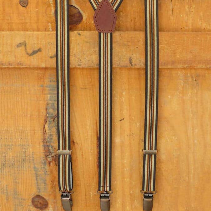 Potenciano Group SL - Wholesale Suspenders - Men's - Ref. 542.20 - NARROW Fantasy Suspenders - by Layos11