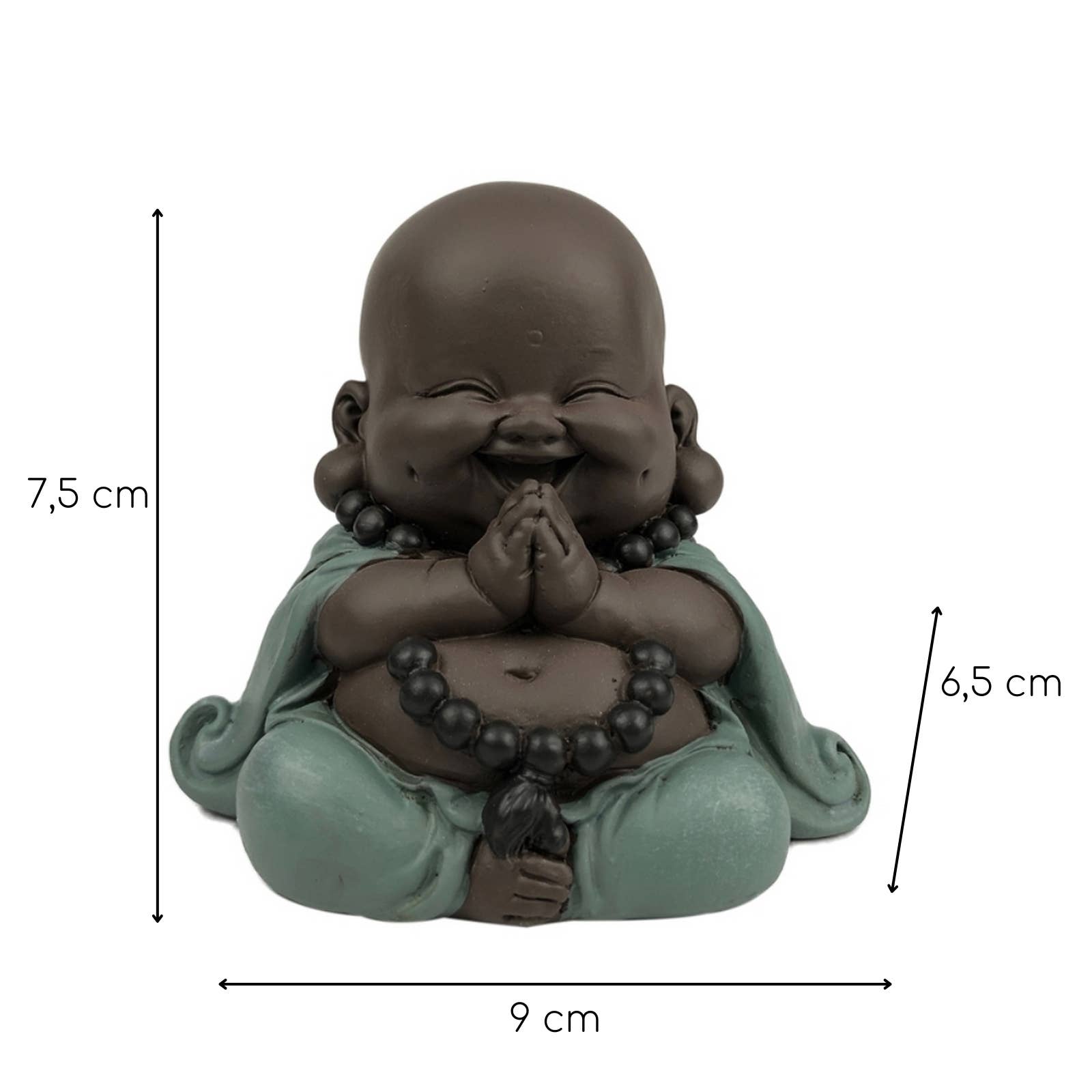 Zen'Arôme - Wholesale Figurine Toy - Kids - Mini Laughing Buddha - Spiritual Decoration and Good Luck Charm4