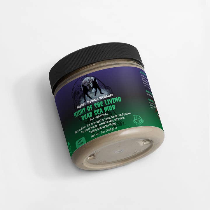Higher Realms Wellness - Wholesale Skincare Face Mask - Night of the Living Dead Sea Mud2