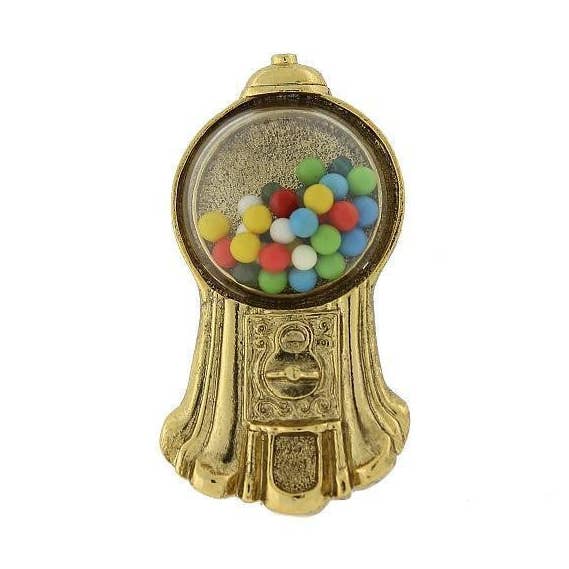1928 Jewelry Vintage Gumball Machine Brooch for wholesale by 1928 Jewelry