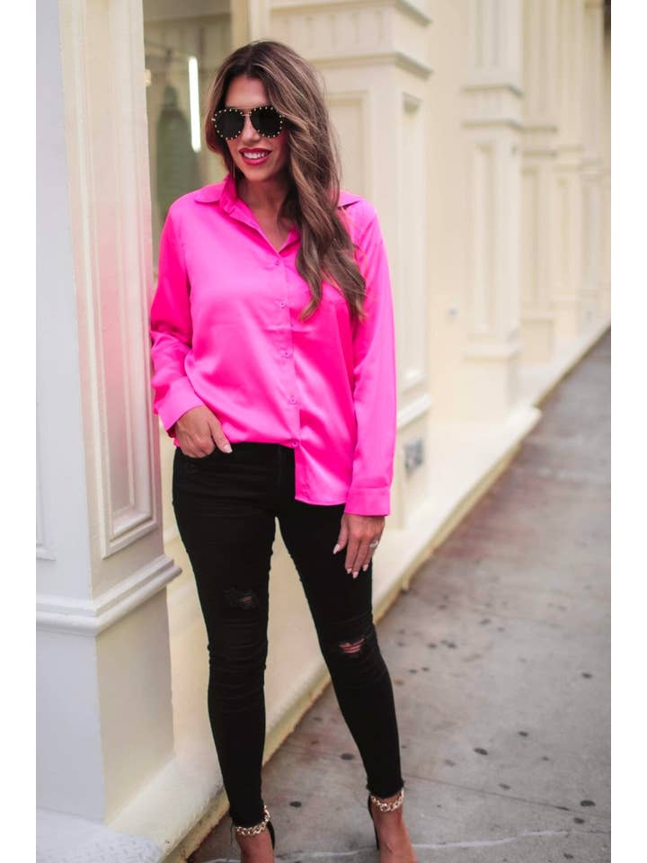 Jess Lea - Vendita all'ingrosso Camicia button down - Donna - Top Con Bottone Boss Babe23