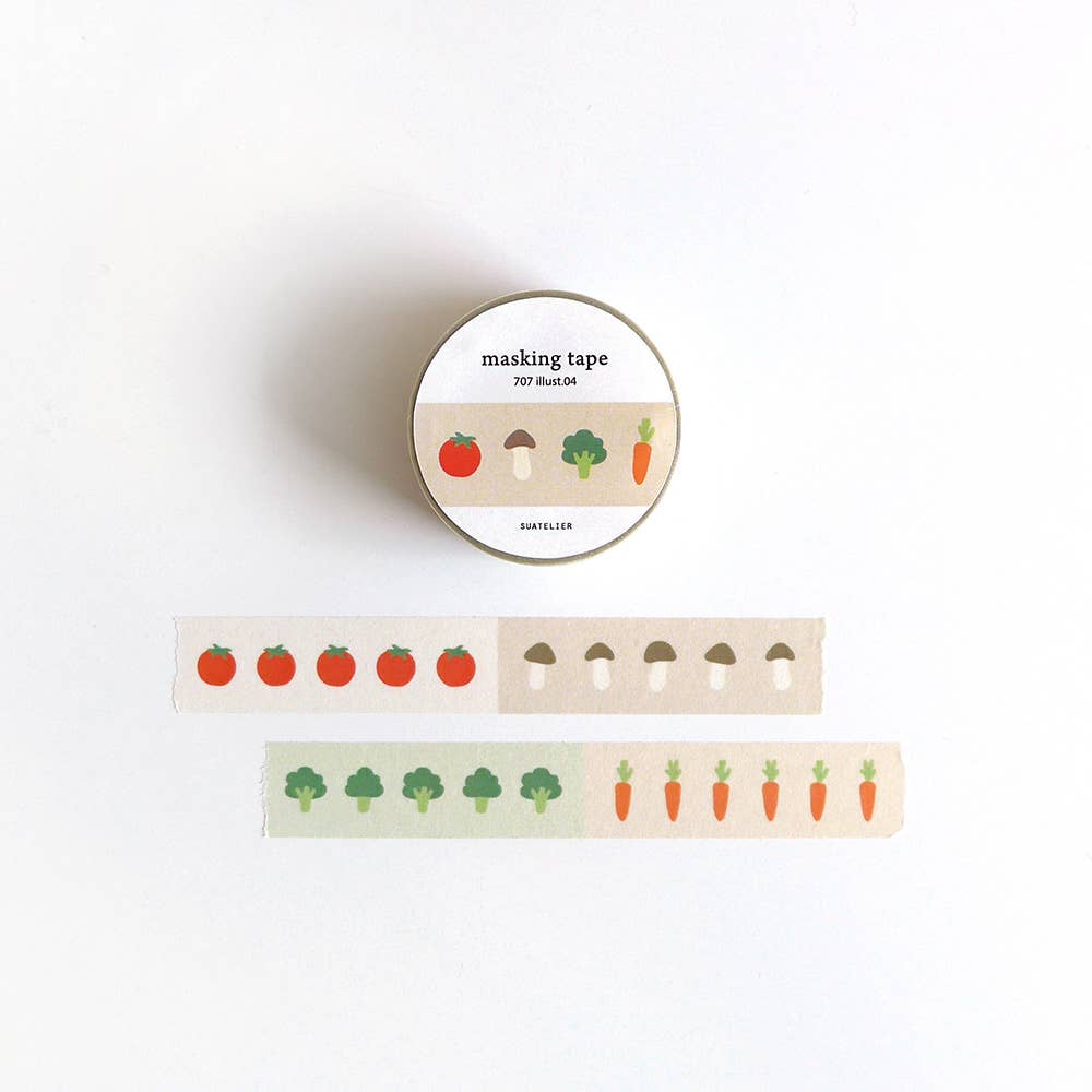 Suatelier Masking Tape - Illust 04