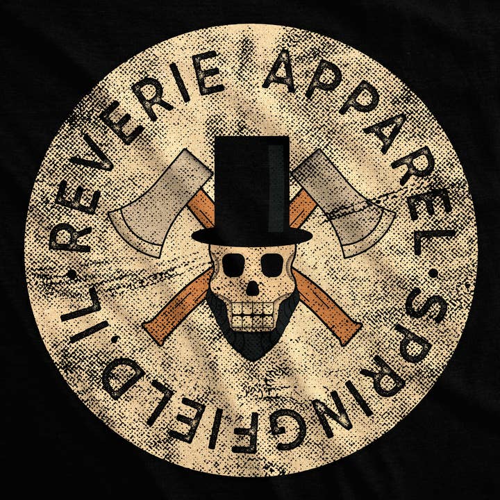 Reverie Lincoln Graphic Tee for wholesale by Reverie Apparel