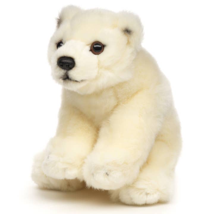 Uni Toys - Wholesale Stuffed/plush toy – Kids & baby - Polar bear cub, standing - 19 cm (length) - cuddly/plush toy