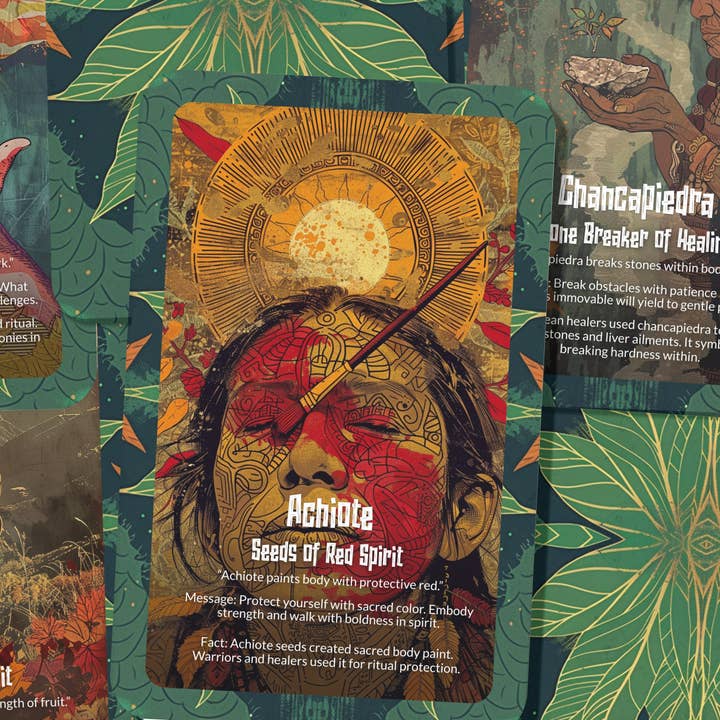 Ibiza Tarot USA - Wholesale Tarot Cards - Andean Herbs Mountain Medicine Oracle Deck – 22 Cards2