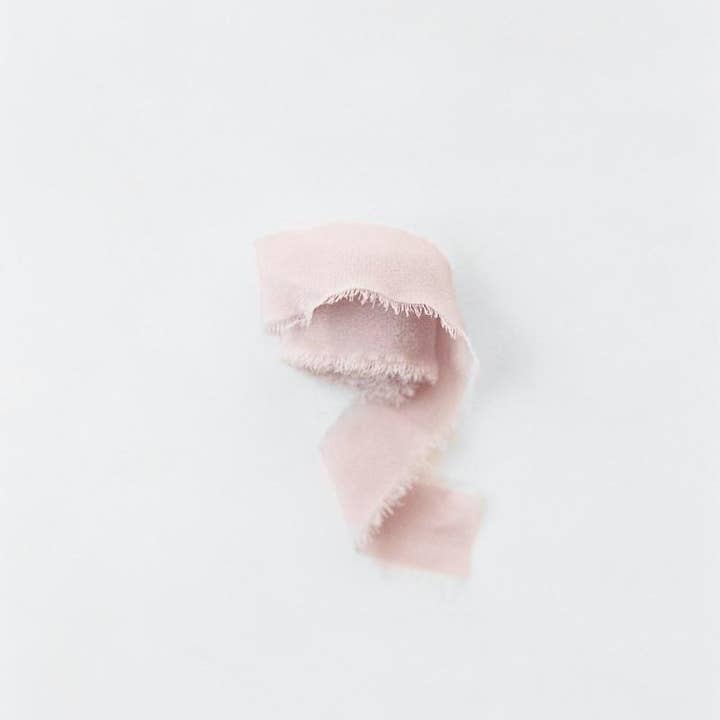 Silk Classic Ribbon in Blush for wholesale by Tono + Co
