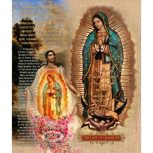 The Saints Collection - Wholesale Flameless Candle - The Saints Collection - Guadalupe Prayer Candle2